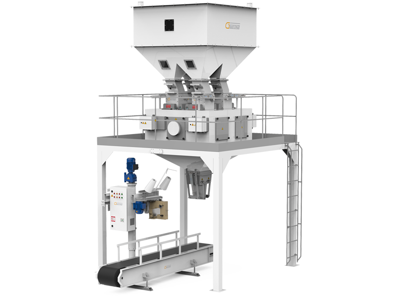 Pulses Packaging Machine With Four Weigh Hoppers & Single Station